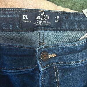 Hollister High-rise super skinny jeans